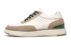 Низкие кеды для скейтбординга мужские цвета слоновой кости He Jinchang