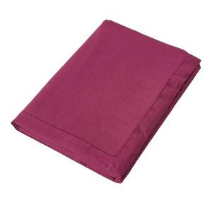 Скатерть Homescapes aus 100% Baumwolle, 137x1x228 см цвет pflaume