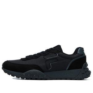 Кроссовки pacer low-top running shoes black Fila, черный