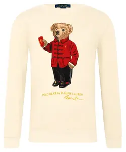 Толстовка Regular fit Polo Ralph Lauren, белый