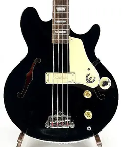 Бас-гитара Epiphone Jack Casady, черное дерево, серийный номер: 21061523122