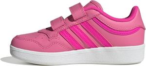 Баскетбольные кроссовки Adidas Hoops 4.0 для детей и унисекс, белый/розовый