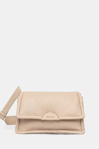 Кожаная сумка EVA Guess, бежевый