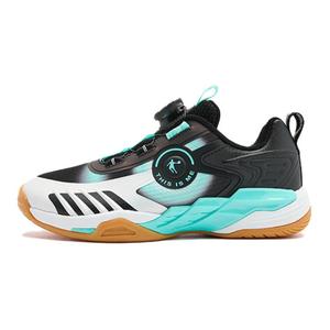 QIAODAN Кроссовки детские Frenzied Feather с антискользящим покрытием, износостойкие, низкие, черные, белые, зеленые, подростковые