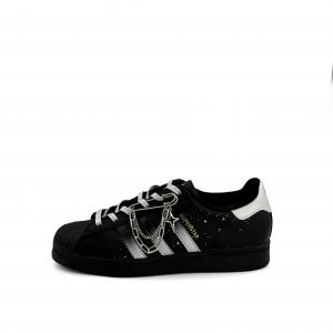 Adidas Originals Кроссовки для скейтбординга SUPERSTAR Zhu Yu с противоскользящей амортизацией, низкие, унисекс, черные