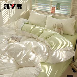 Yalu Комплект постельного белья 1,8 м, 4 предмета: пододеяльник 180x220 см