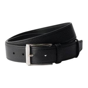 Текстурированный кожаный ремень PRADA