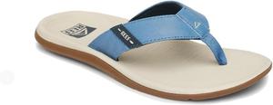 Мужские вьетнамки REEF Santa Ana, поддержка свода стопы, водостойкие, подошва не оставляет следов, голубой