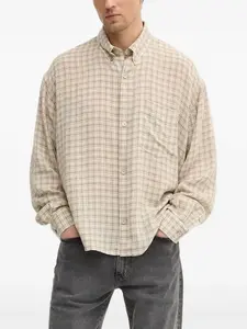 Клетчатая рубашка Won Hundred, нейтральный