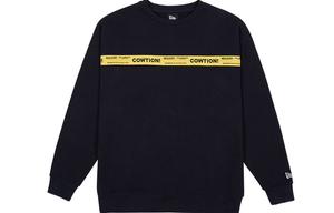 New Era Свитшот унисекс черный