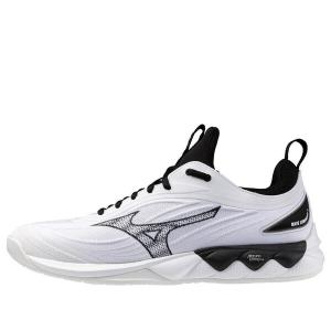 Кроссовки wave luminous 3 'white black' Mizuno, белый