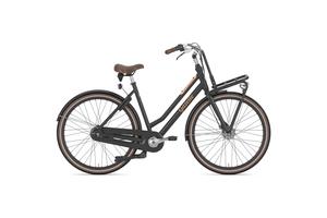 Городской велосипед Gazelle Miss grace - 28 дюймов - tiefeinsteiger - 2026, schwarz | black / matt