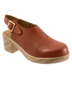 Клоги Fairbanks Clog SoftWalk, коричневый