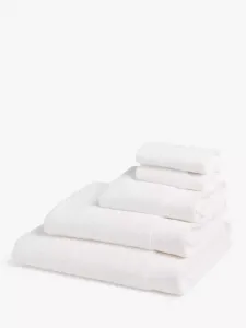 Полотенце John Lewis Organic Cotton, белый