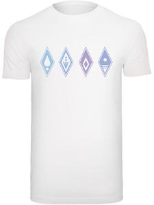 Классическая футболка F4NT4STIC Shirt Disney Frozen 2 Symbols, белый