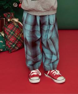 Клетчатые брюки, длина 10 дюймов