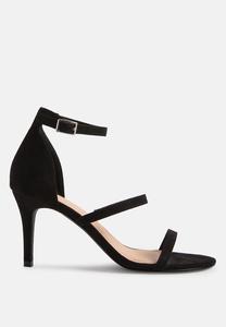 Kazaki mid heel ankle strap sandals London Rag, черный