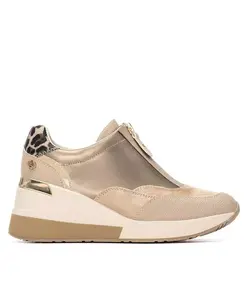 Женские кеды на платформе от XTI Xti, загар/бежевый