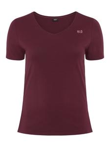 Футболка бордового цвета H.I.S.
