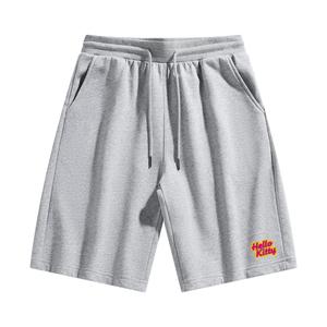 Шорты Casual Unisex Hello Kitty Sanrio, серый