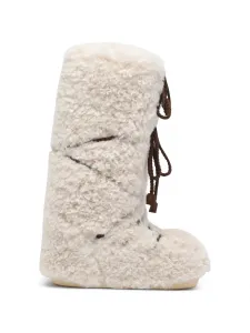 Ботинки Icon с круглым носком Moon Boot, бежевый