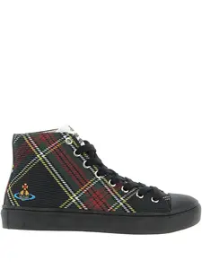 Высокие кеды Plimsoll с деталями в виде орнамента Vivienne Westwood, черный