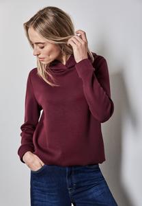 Худи Street One Hoodie, Rot/Bordeaux