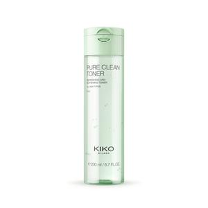 Тоник для лица pure clean refreshing and softening Kiko Milano, объем 200 мл