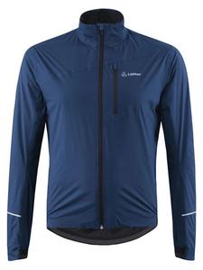 Велосипедная куртка "Rain" темно-синего цвета Löffler
