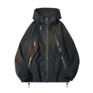 Куртка унисекс JEANSWEST CLUB, сумеречно-фиолетовая (с черной флисовой подкладкой)