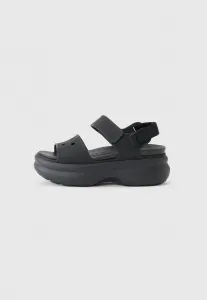Сандалии на платформе soho с y-образным ремешком Crocs, Black