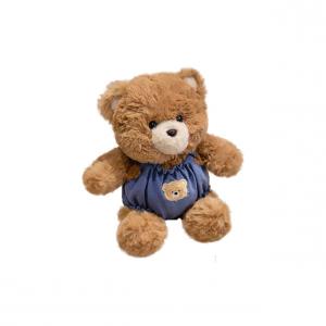 Комбинезон от Mi Le Bear, плюшевая кукла, высота 25 см Ten Thousand Children's Music