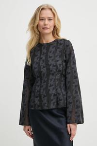 Блузка SAANAI Samsoe Samsoe, темно-синий