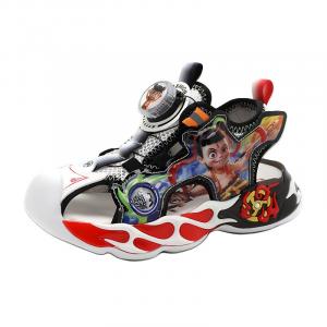 Детские сандалии с низким верхом для детей от 3 до 7 лет TONYBEAR, черный/красный