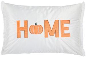 Наволочка 40/60 см Novel, оранжевый/белый