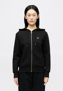 Толстовка Armani Exchange Zip-up sweatshirt, Black