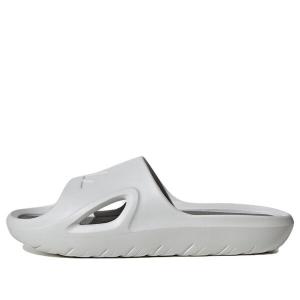 Тапочки адикан слайды Adidas, серый