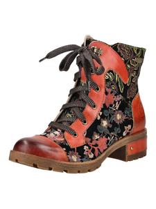 Ботильоны оранжевого цвета LAURA VITA