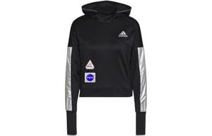 Толстовка женская черная Adidas