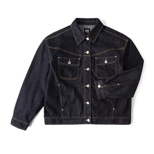 Lee Женская джинсовая куртка потертая, Washed