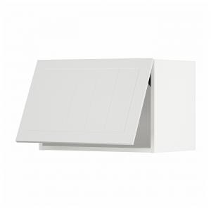 Навесной шкаф горизонтальный, белый/Stensund белый, 60x40 см, Metod IKEA