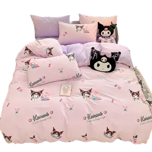 100% Cotton Print Пододеяльник Sanrio, Kuromi Elf