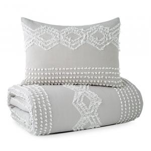 Комплект одеял Peri Home Cut Geo, размер King, серый
