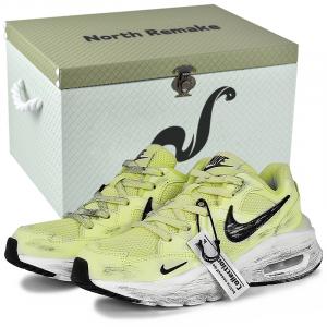 Nike Женские легкие кроссовки Air Max Fusion низкие желто-зеленые Лунный свет-лимон в подарочной коробке, цвет Moonlight Lemon-Gift Box 4