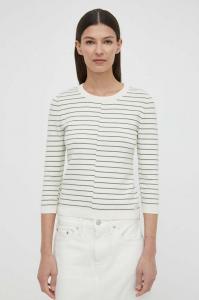 Свитер из смесовой шерсти G-Star Raw, бежевый