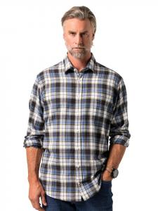 Boston Park Рубашка серо-голубого цвета