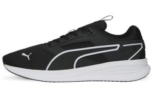 Кроссовки для бега Transport унисекс с низким верхом, черные/белые Puma