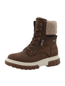 Ботильоны на шнуровке TOM TAILOR, коричневый