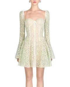 Мини-платье VINCENT Vincent, зеленый