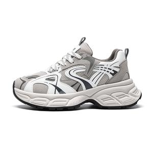 Женские кроссовки City Player, износостойкие и легкие, низкие, массивные ZHR, Beige Gray